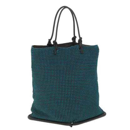 Bottega Veneta Beak Shopper Tote Nylon, BLUE, NYLON, Tote bag