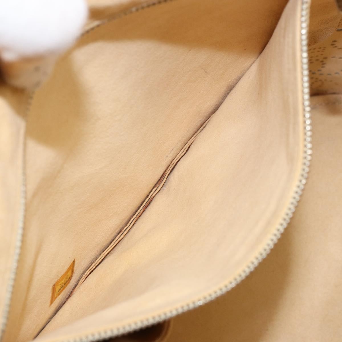 Chanel CC No.5 Shopping Tote Perforated Patent, YELLOW, PATENT_LEATHER, Tote bag