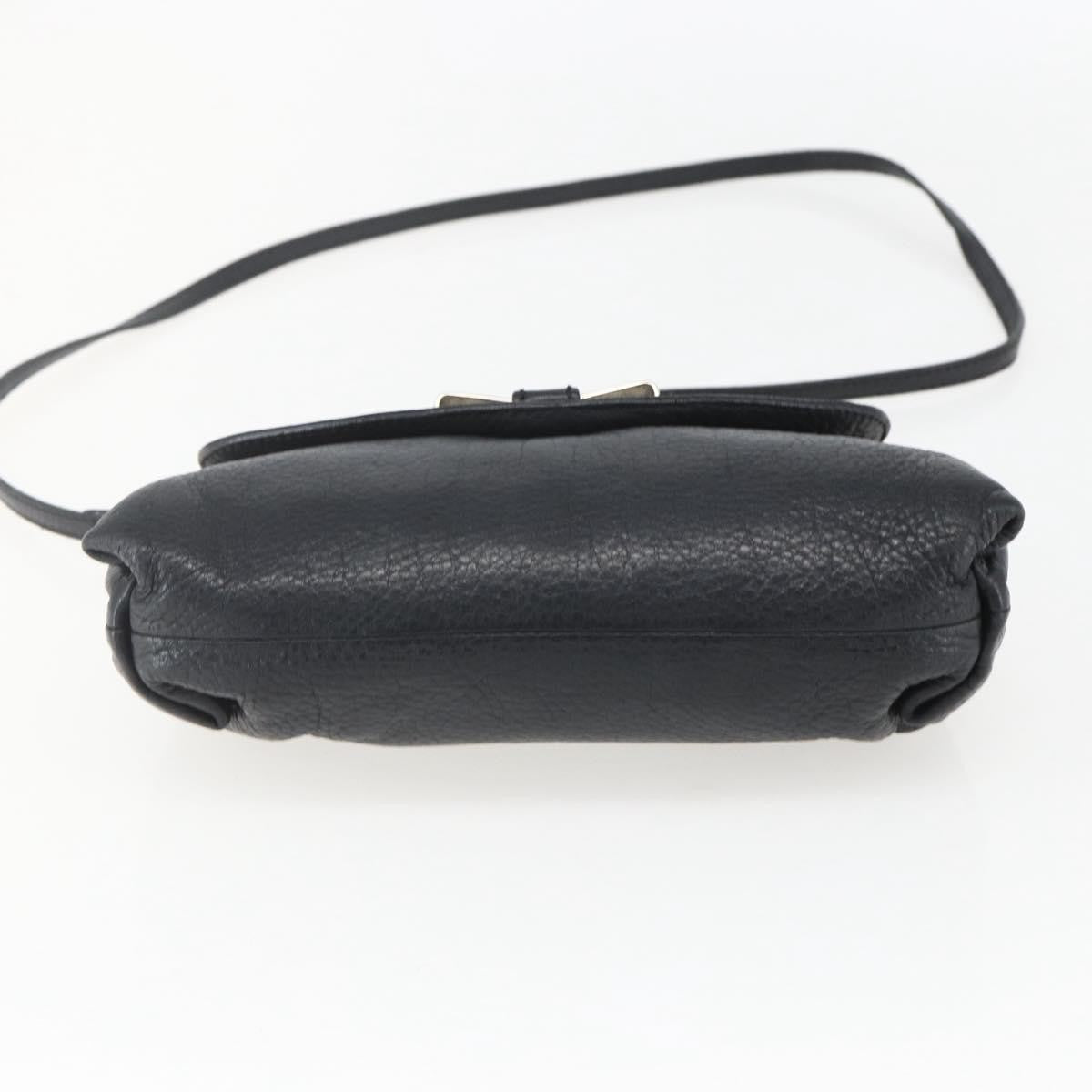 Chloe Lily Shoulder bag Leather, BLACK, LEATHER, Shoulder bag