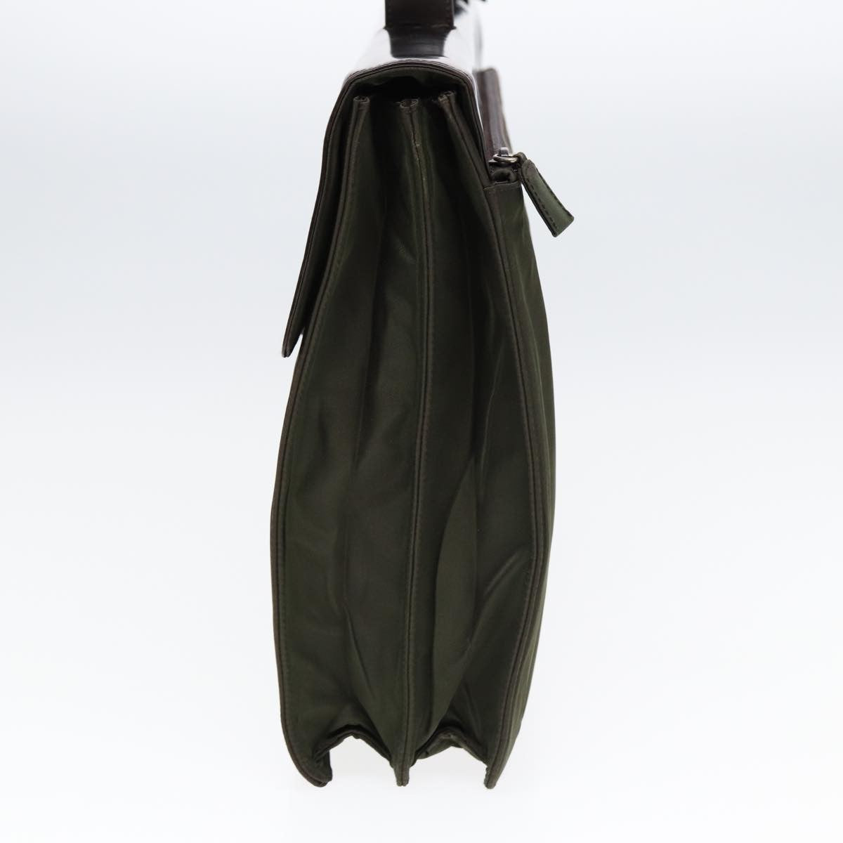 Prada Vintage Briefcase Tessuto, KHAKI, NYLON, Briefcase