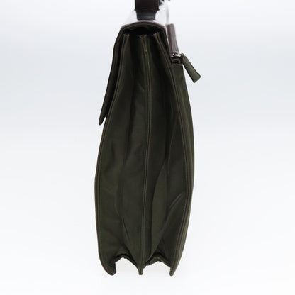 Prada Vintage Briefcase Tessuto, KHAKI, NYLON, Briefcase