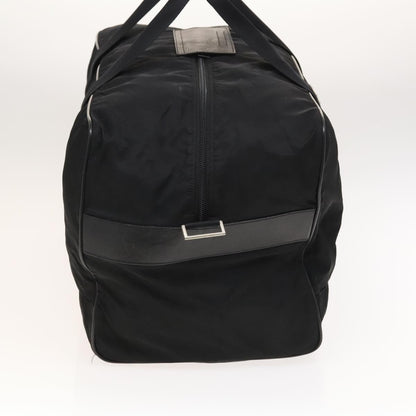 Prada Boston Bag Tessuto, BLACK, NYLON, Travel bag