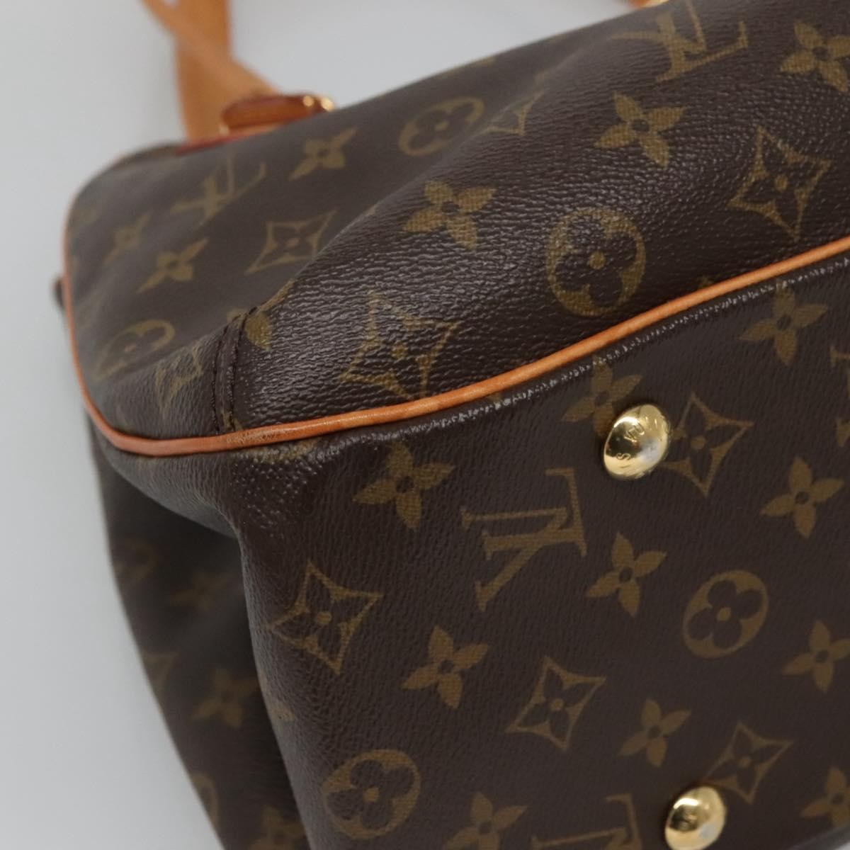 Louis Vuitton Griet Handbag Monogram Canvas, BROWN, CANVAS, Tote bag