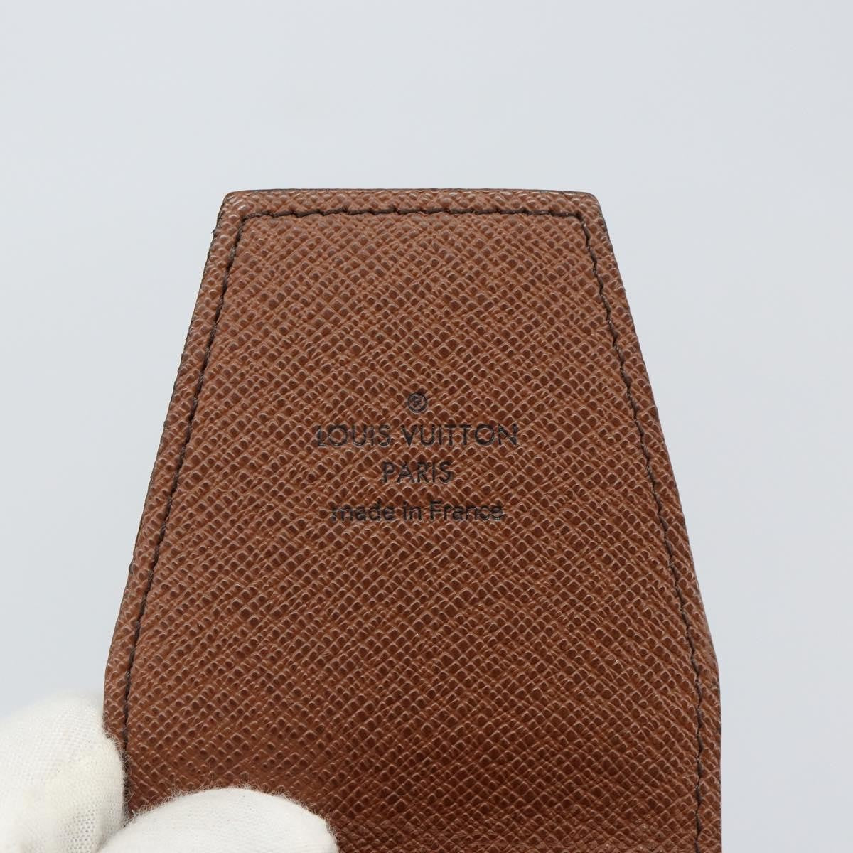 Louis Vuitton Etui Cigarette Case Monogram canvas, BROWN, CANVAS, Wallets