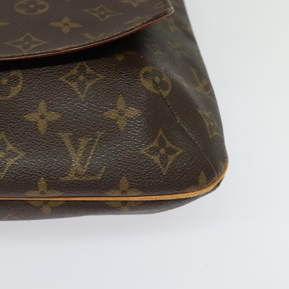 Louis Vuitton Musette Salsa Handbag Monogram Canvas, BROWN, CANVAS, Shoulder bag