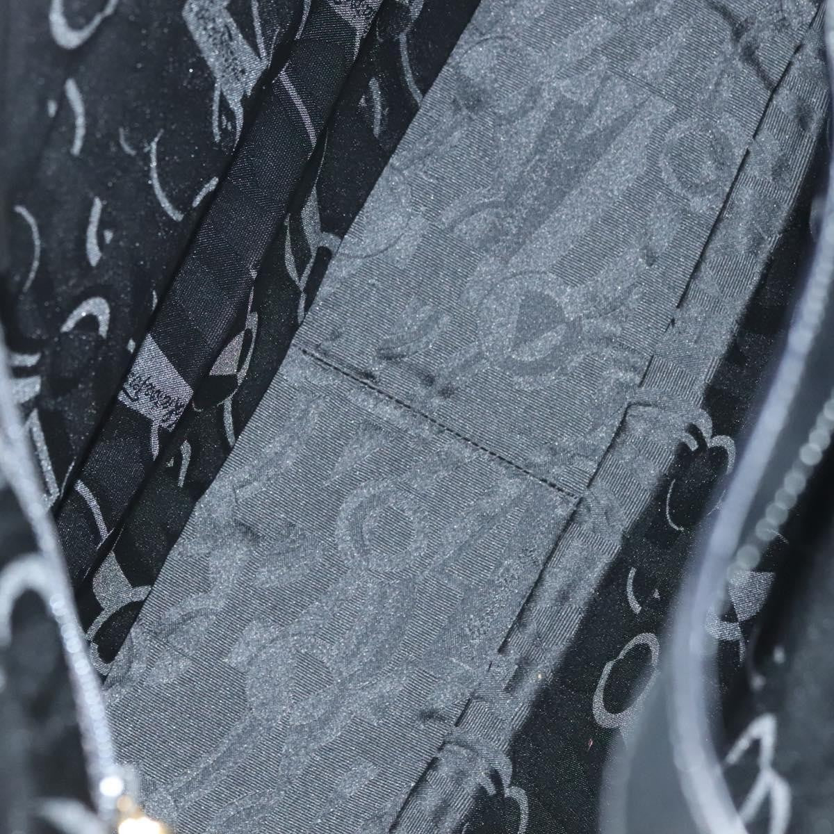 Salvatore Ferragamo Vintage Tote bag Canvas, BLACK, CANVAS, Tote bag