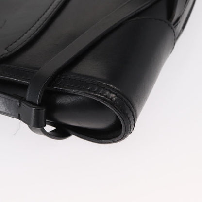 Burberry Bridle Abbott Crossbody Bag Leather, BLACK, LEATHER, Shoulder bag