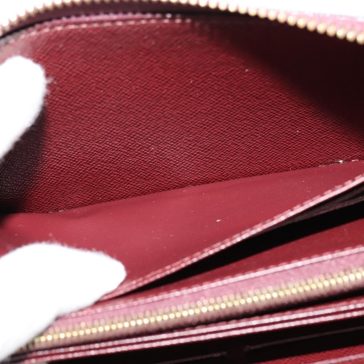 Louis Vuitton Zippy Wallet NM Damier Piet, RED, CANVAS, Wallets