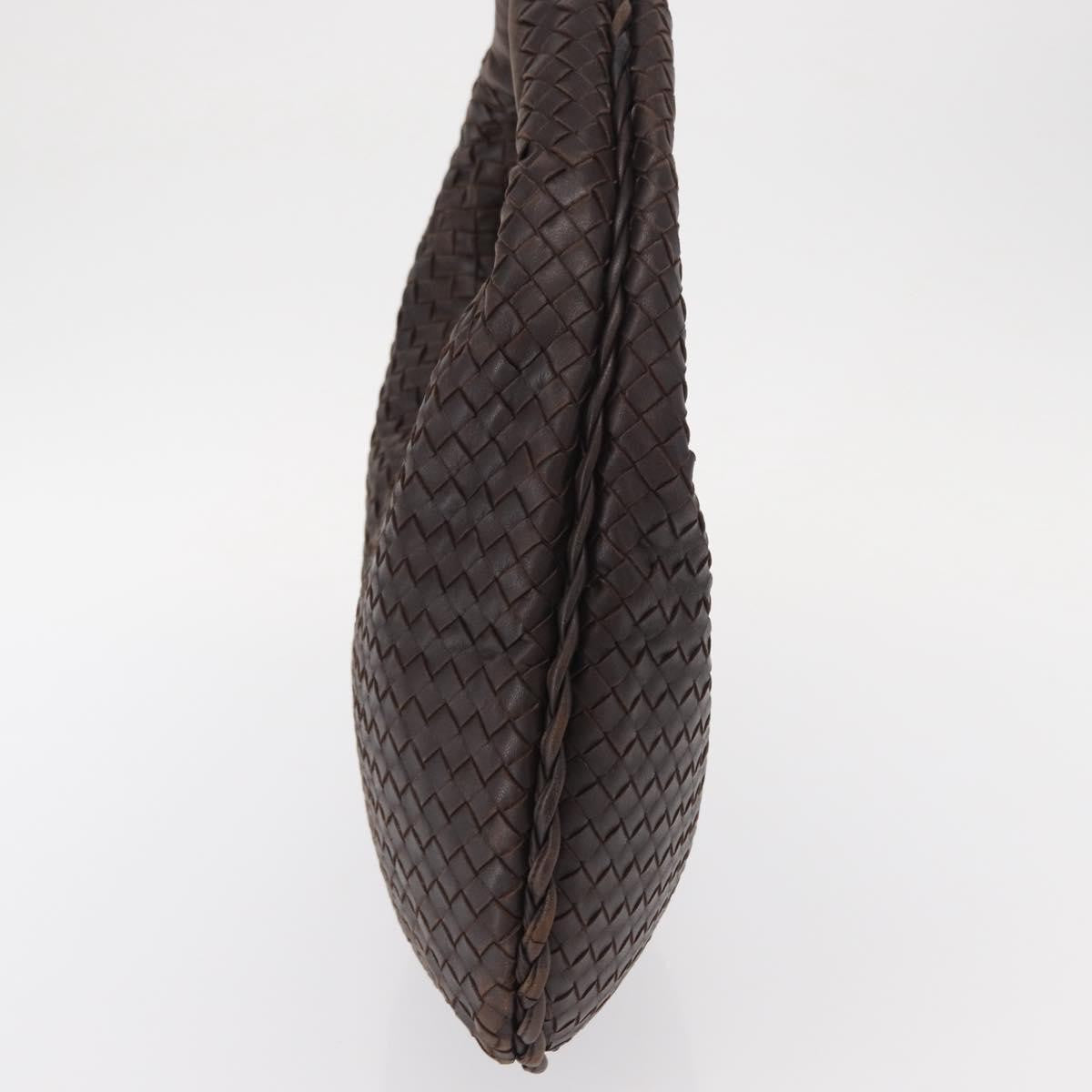 Bottega Veneta Veneta Hobo Intrecciato Nappa, BROWN, LEATHER, Shoulder bag