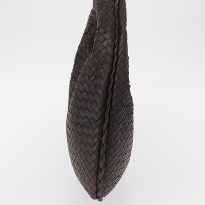 Bottega Veneta Veneta Hobo Intrecciato Nappa, BROWN, LEATHER, Shoulder bag