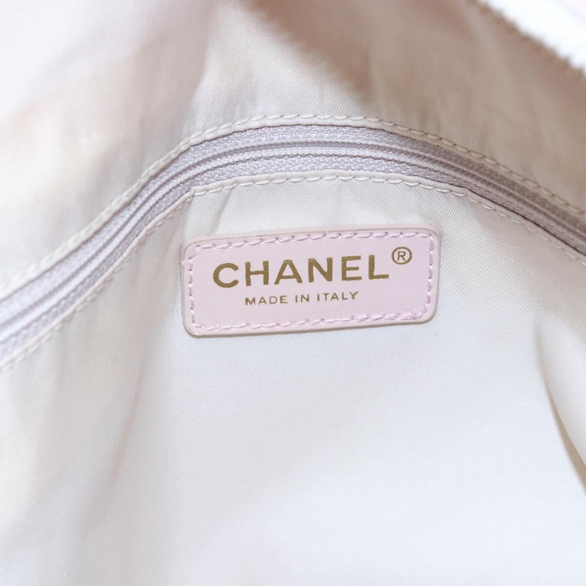 Chanel Travel Line Tote Nylon, PINK, NYLON, Tote bag