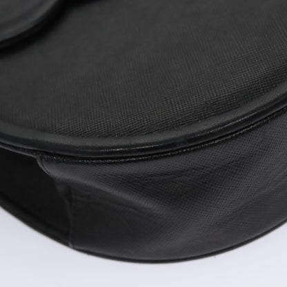 Saint Laurent Vintage Shoulder Bag Leather, BLACK, LEATHER, Shoulder bag