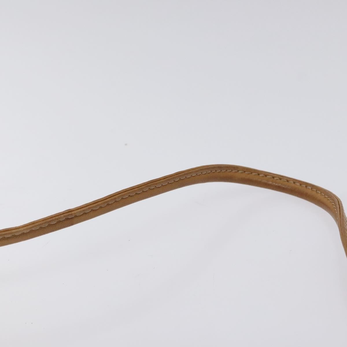 Celine Vintage Macadam Shoulder Bag Canvas, BEIGE, CANVAS, Shoulder bag