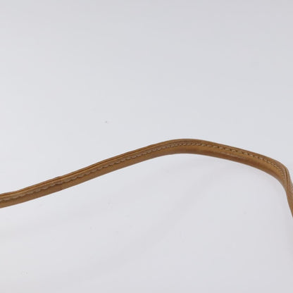 Celine Vintage Macadam Shoulder Bag Canvas, BEIGE, CANVAS, Shoulder bag