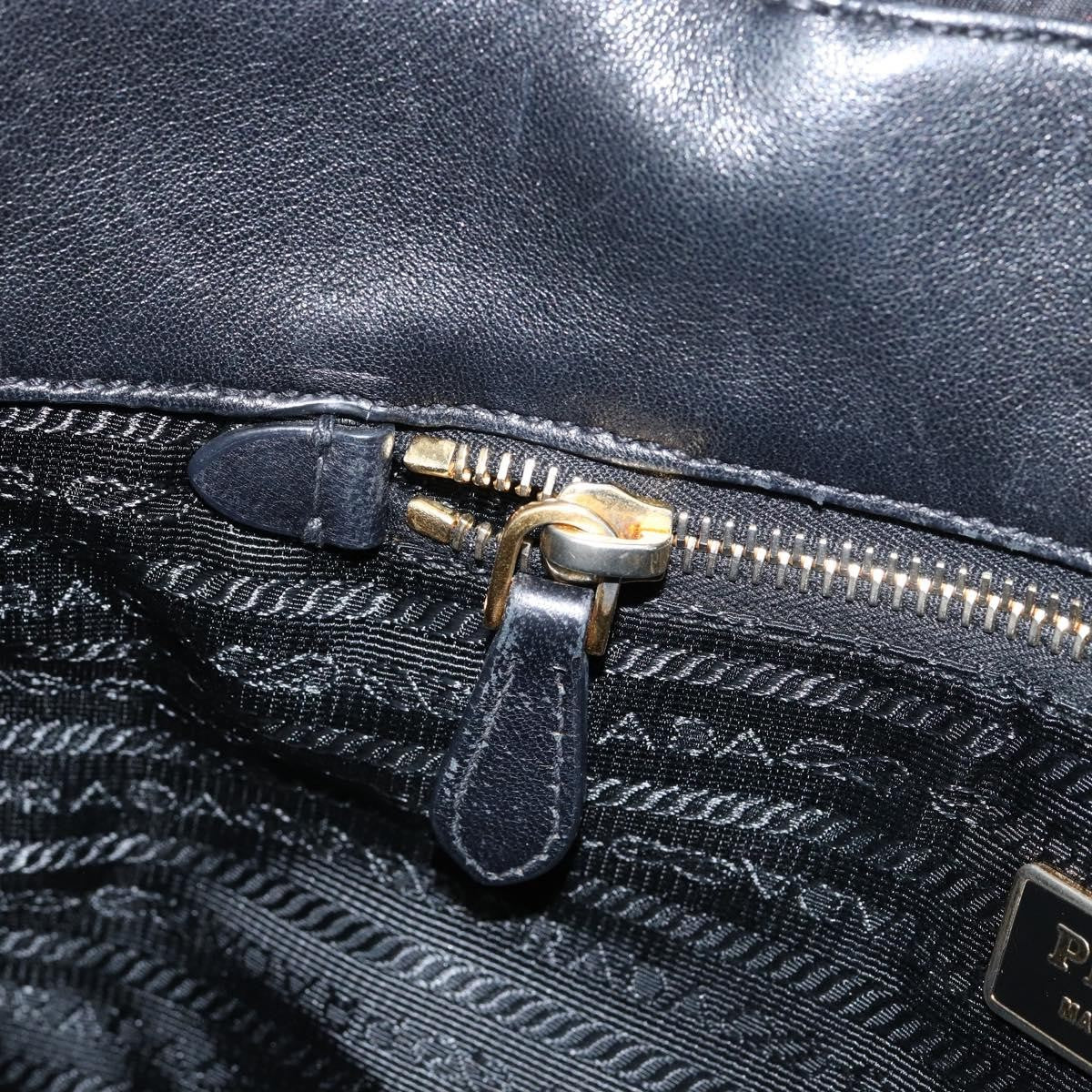 Prada Vintage Handbag Tessuto, BLACK, NYLON, Handbag