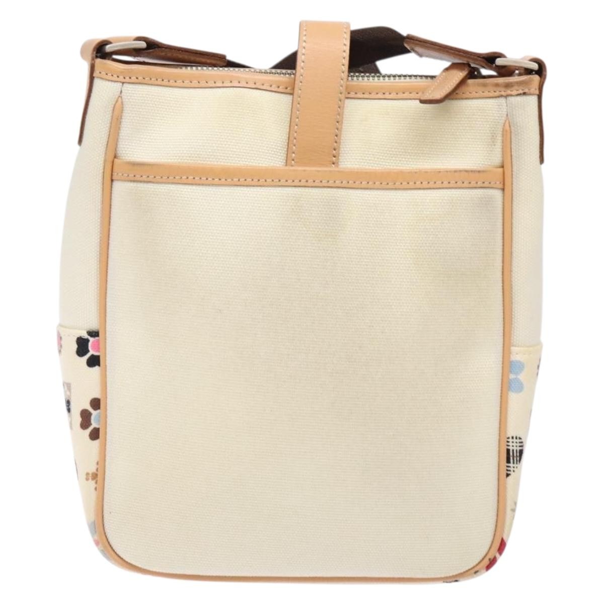 Burberry Black Label Shoulder bag Canvas, BEIGE, CANVAS, Shoulder bag