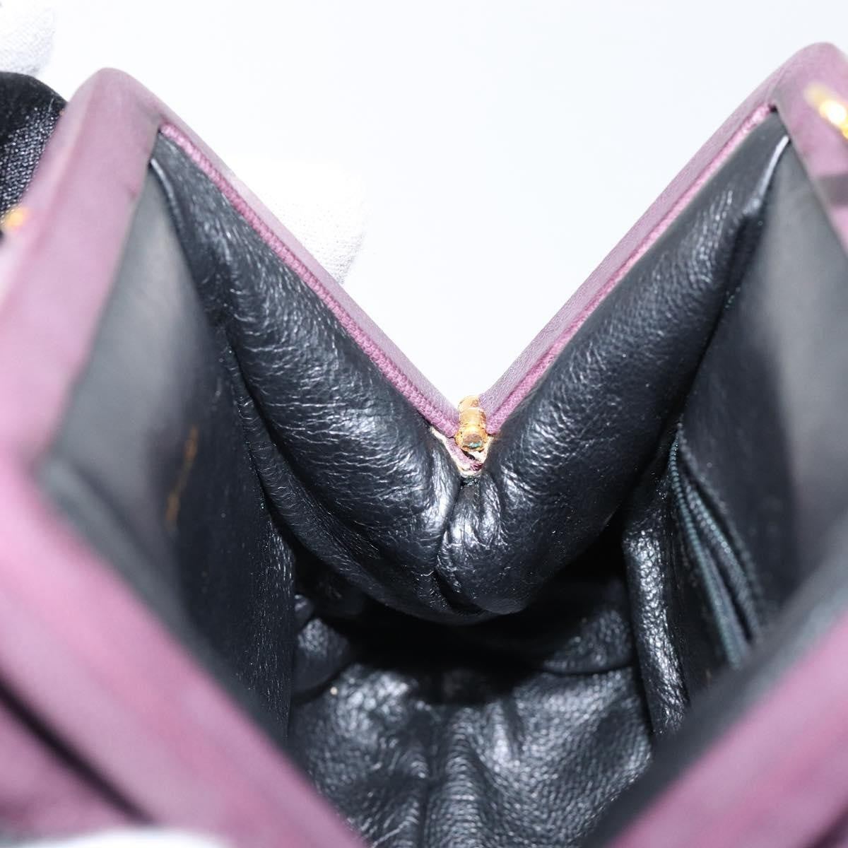 Chanel Bow cluth Suede, PURPLE, SUEDE, Clutche & pouche