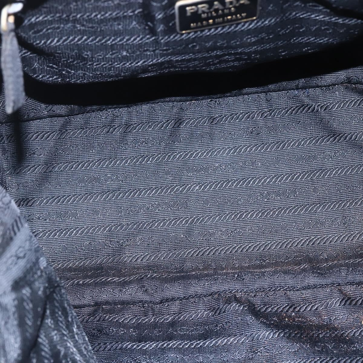 Prada Vintage Handbag Tessuto, BLACK, NYLON, Handbag