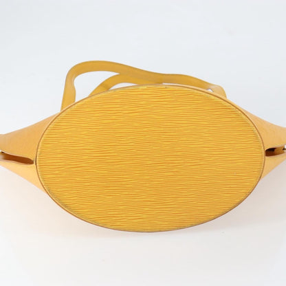 Louis Vuitton Saint Jacques Handbag Epi Leather, YELLOW, LEATHER, Handbag