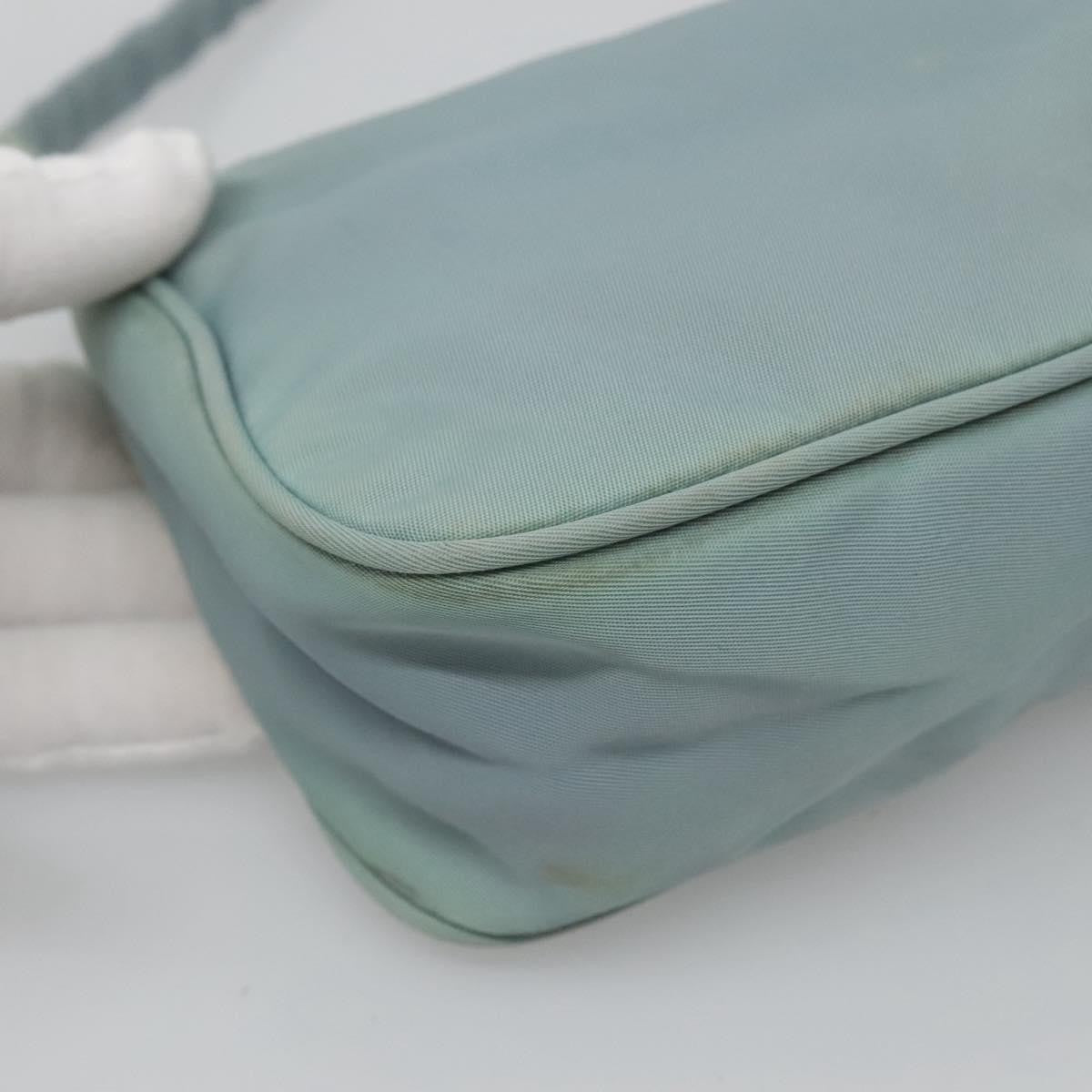 Prada Pochette Shoulder Bag Tessuto, BLUE, NYLON, Clutche & pouche