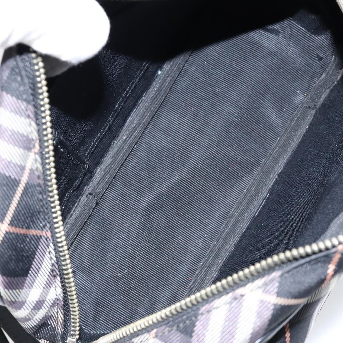 Burberry Nova Check Blue Label Nylon, BLACK, NYLON, Travel bag