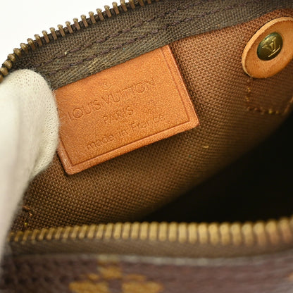 Louis Vuitton Speedy Mini HL Handbag Monogram Canvas, BROWN, CANVAS, Handbag