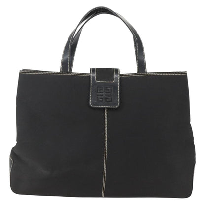 Givenchy Vintage Handbag Canvas, BLACK, CANVAS, Handbag