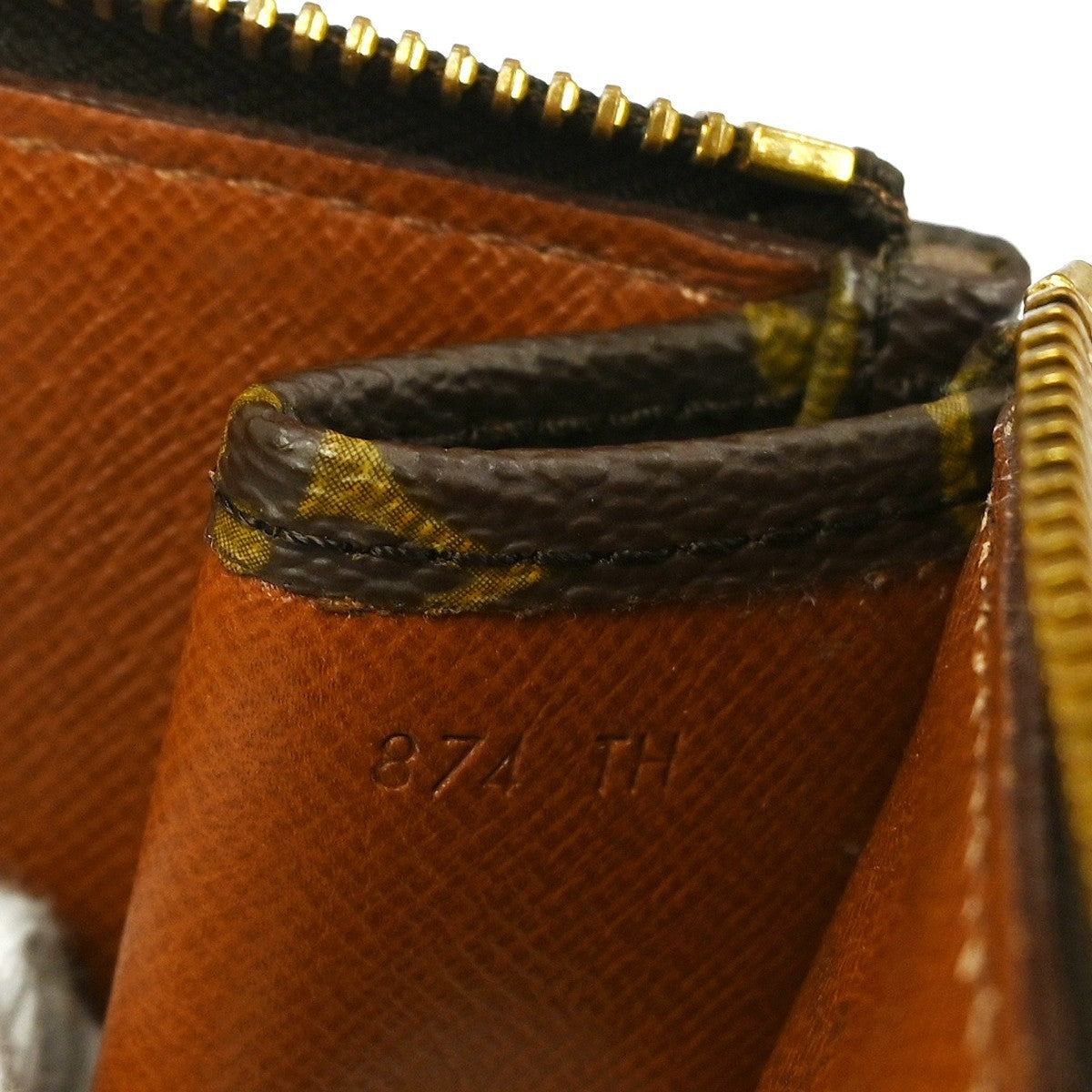 Louis Vuitton Poche Documents Monogram Canvas, BROWN, CANVAS, Clutche & pouche