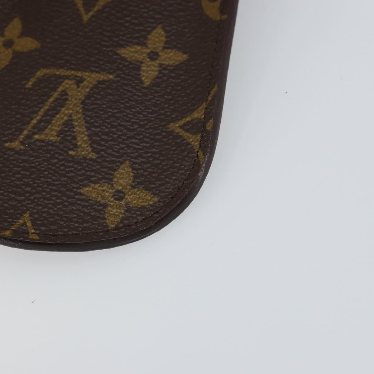 Louis Vuitton Etui à lunette Canvas, BROWN, CANVAS, Wallets