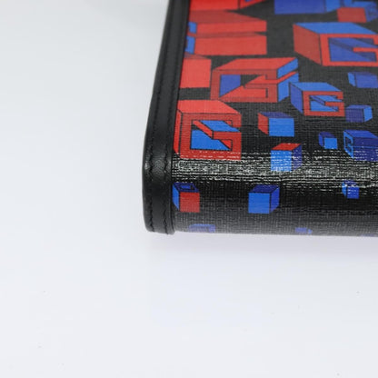 Gucci Flap Square Shoulder Bag Canvas, BLACK, CANVAS, Shoulder bag