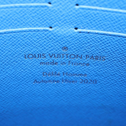 Louis Vuitton Pochette Voyage Limited Edition Monogram Clouds, BLUE, PVC, Clutche & pouche