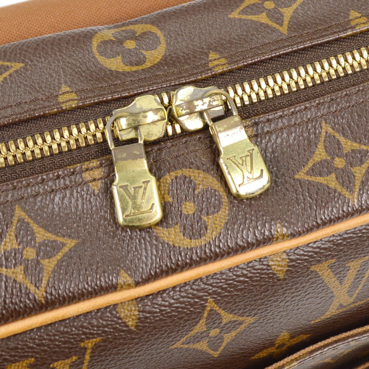 Louis Vuitton Abbesses Messenger Bag Monogram Canvas, BROWN, CANVAS, Shoulder bag