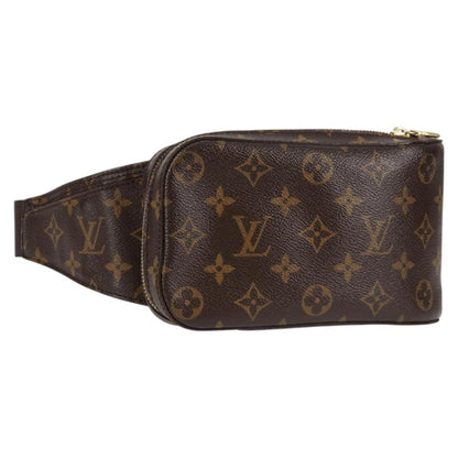 Louis Vuitton Geronimos Waist Bag Monogram Canvas, BROWN, CANVAS, Shoulder bag