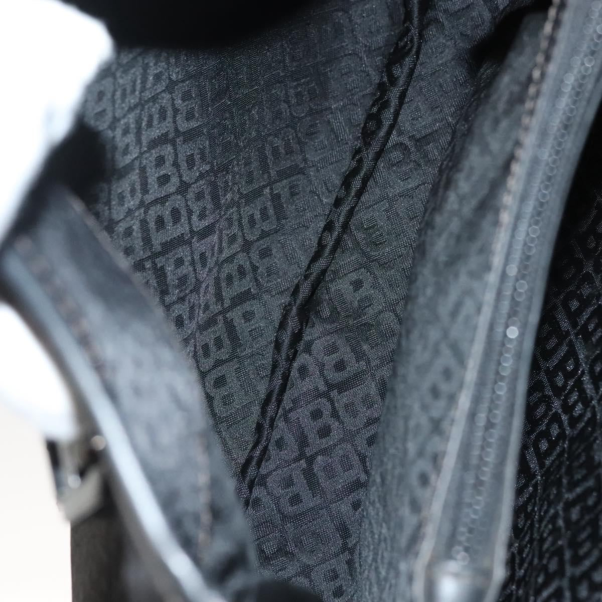 Bally Vintage Shoulder Bag Nylon, BLACK, NYLON, Shoulder bag