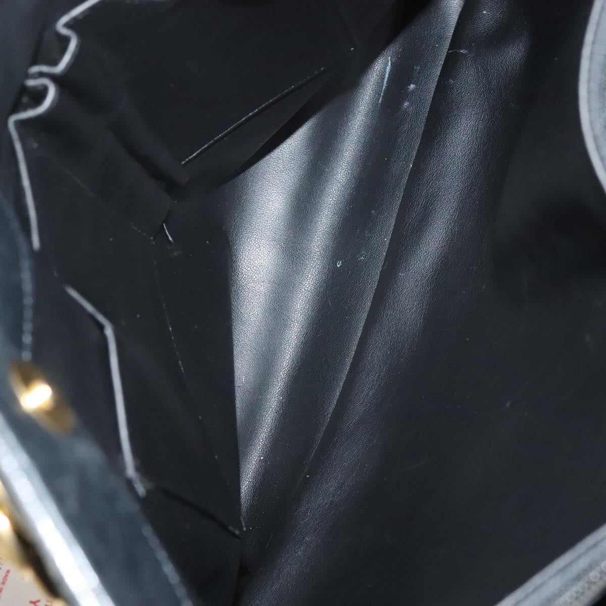 Bally Vintage Tote Bag Leather, BLACK, LEATHER, Tote bag