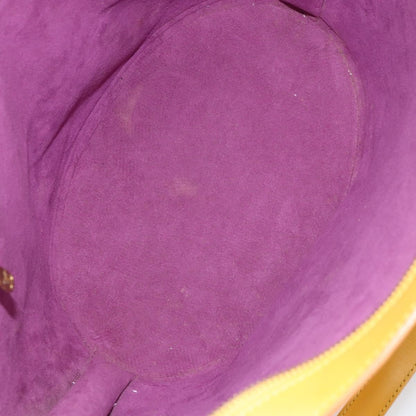 Louis Vuitton Saint Jacques Handbag Epi Leather, YELLOW, LEATHER, Handbag