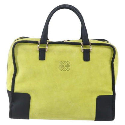 Loewe Amazona Bag Suede, YELLOW, SUEDE, Handbag