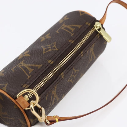 Louis Vuitton Papillon Pochette Monogram Canvas, BROWN, CANVAS, Clutche & pouche