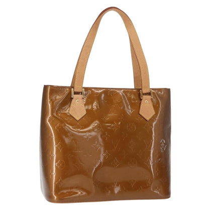 Louis Vuitton Houston Handbag Monogram Vernis, BROWN, PATENT_LEATHER, Handbag