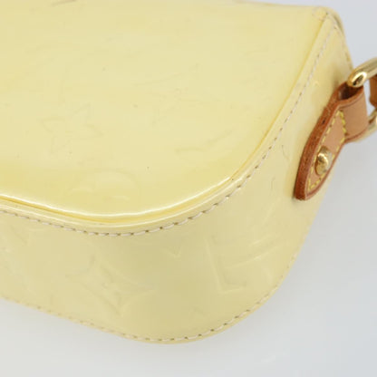 Louis Vuitton Malibu Street Handbag Monogram Vernis, BEIGE, PATENT_LEATHER, Clutche & pouche