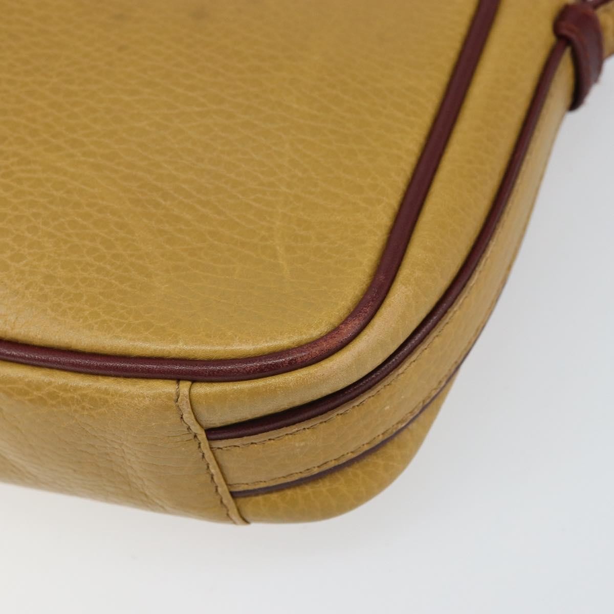 cartier Tasseled Must de Cartier Crossbody Bag Leather, YELLOW, LEATHER, Shoulder bag