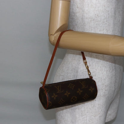 Louis Vuitton Papillon Pochette Monogram Canvas, BROWN, CANVAS, Handbag