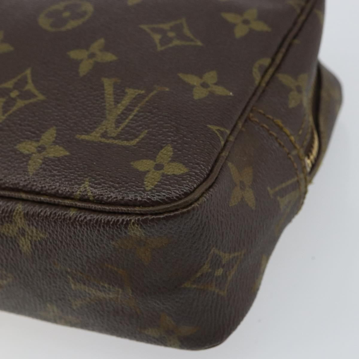 Louis Vuitton Trousse Toilette Monogram Canvas, BROWN, CANVAS, Clutche & pouche