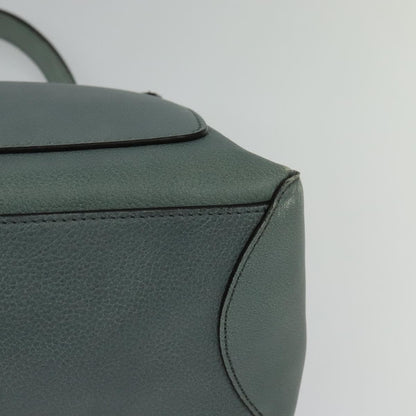 Chloe Faye Day Bag Leather, GREEN, LEATHER, Handbag