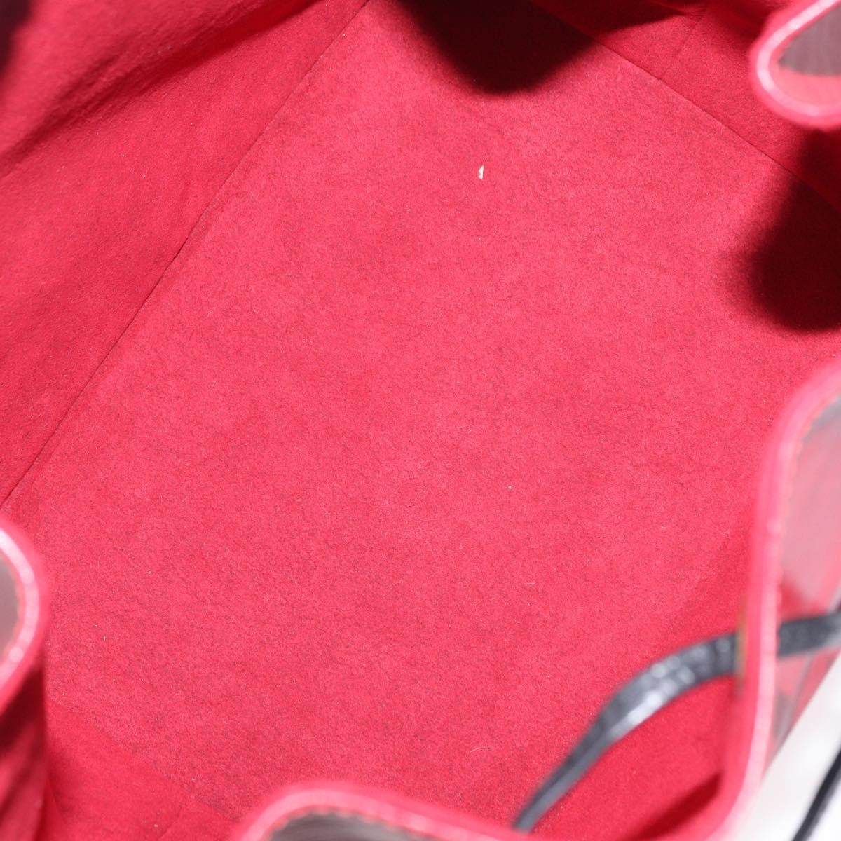 Louis Vuitton Bicolor Petit Noe Handbag Epi Leather, BLACK, LEATHER, Shoulder bag