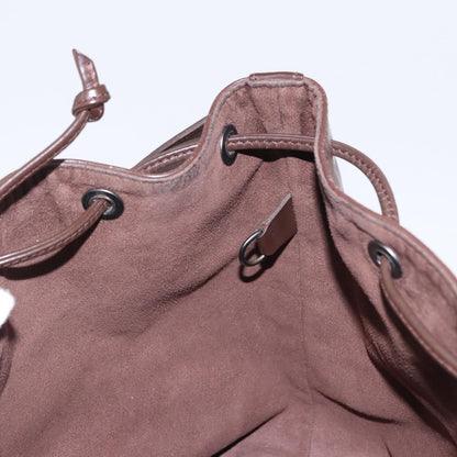 Louis Vuitton Petit Noe Handbag Epi Leather, BROWN, LEATHER, Shoulder bag