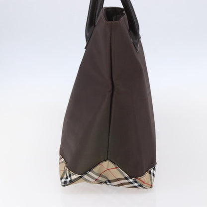 Burberry Blue Label Tote Bag Nylon, BROWN, NYLON, Tote bag