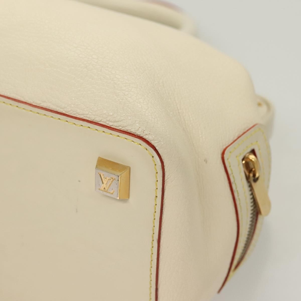 Louis Vuitton Suhali L'Ingenieux Handbag Leather, WHITE, LEATHER, Handbag