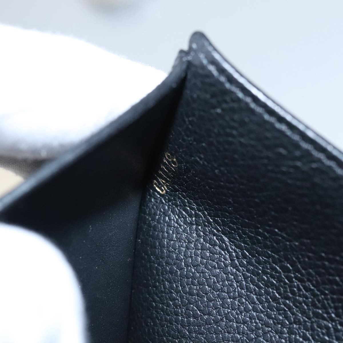 Louis Vuitton Ariane Wallet Monogram Empreinte Leather, BLACK, LEATHER, Wallets