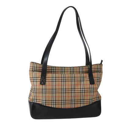 Burberry Nova Check Tote canvas check pattern, BEIGE, CANVAS, Tote bag